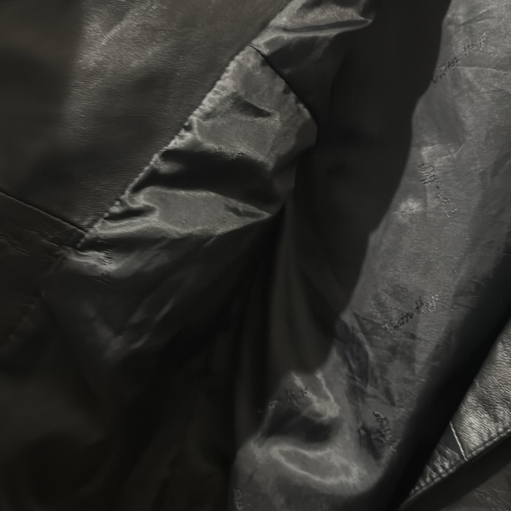 Leather women’s bike jacket authentic VICTOR HUGO - Picture 5 of 10